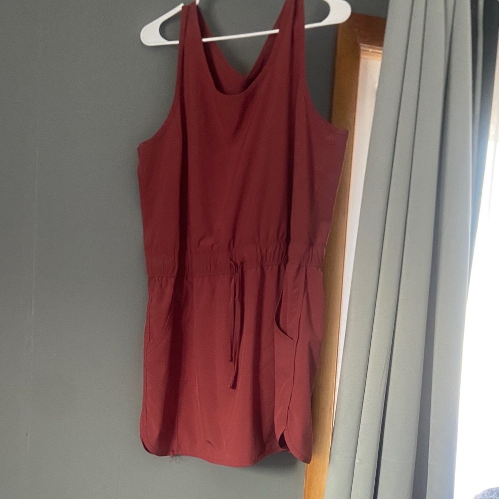 RBX Sleeveless Active Tank in Brick Red